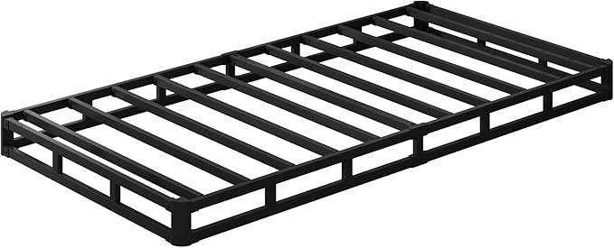 EMODA 5 Inch Twin XL Box Spring Bed Base, 1500 LBS Heavy Duty Metal Mattress Foundation with Fabric Cover, Easy Assembly