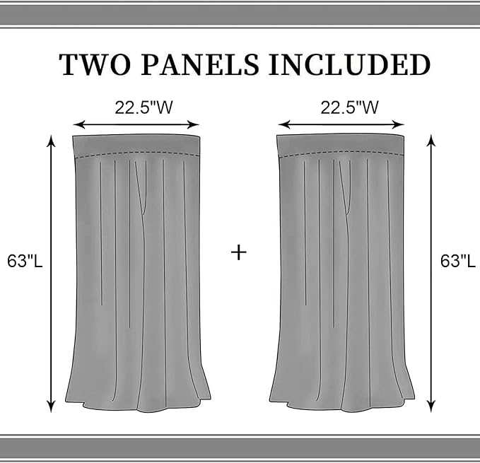 Tree of Life Curtains, Hippie Green Leaves Tree Life Vikings Celtic Nordic Aesthetic Mythology Window Drapery Treatments for Bedroom Living Room Bathroom 2 Panels, 55"x63" Inch