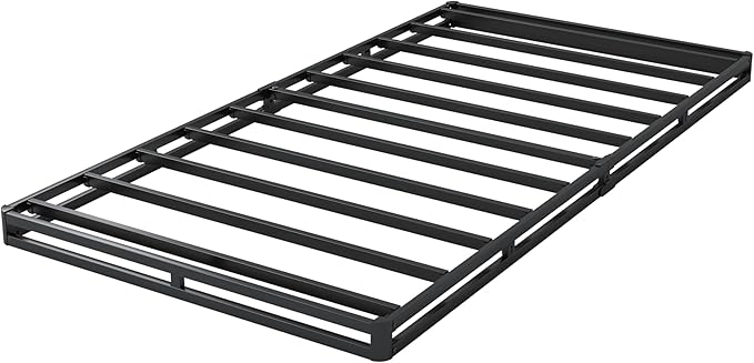 Low Profile Box Spring Twin XL - 3 Inch Box Spring for Twin XL Heavy Duty Bed Foundation Metal Bed Base Easy Assembly