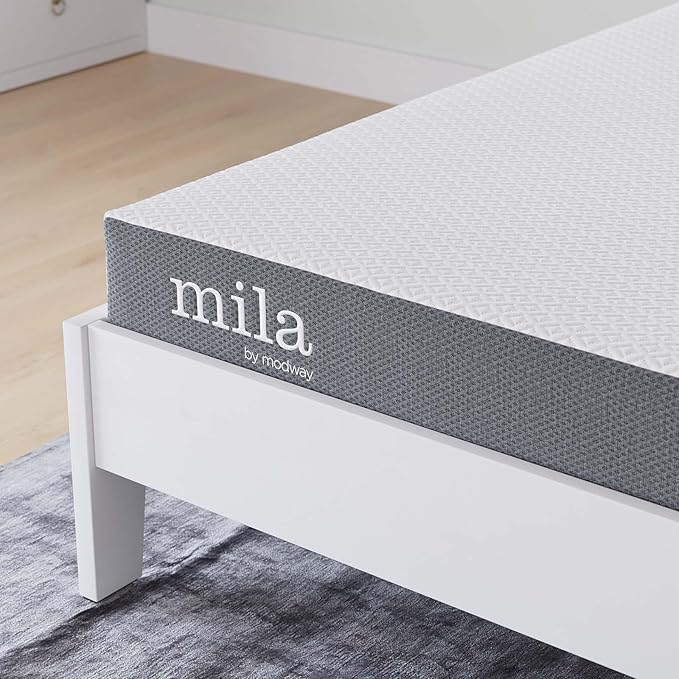 Modway Mila Firm 6" Fiberglass Free Memory Foam Full Mattress