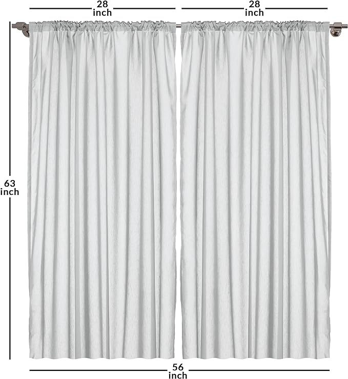 Ambesonne Animal Window Curtains, Little Fishes Watercolors Ocean Underwater Life Marine Theme Art, Lightweight Decor 2-Panel Set with Rod Pocket, Pair of - 28" x 63", Blue