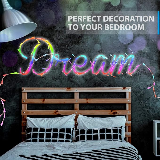 USB Powered String Light, 1 Pack USB Plug in Copper Wire Fairy Lights for Indoor, Bedroom Festival Christmas Wedding Party Patio Decorative Window with USB Interface (33ft./10M,Multi Color)