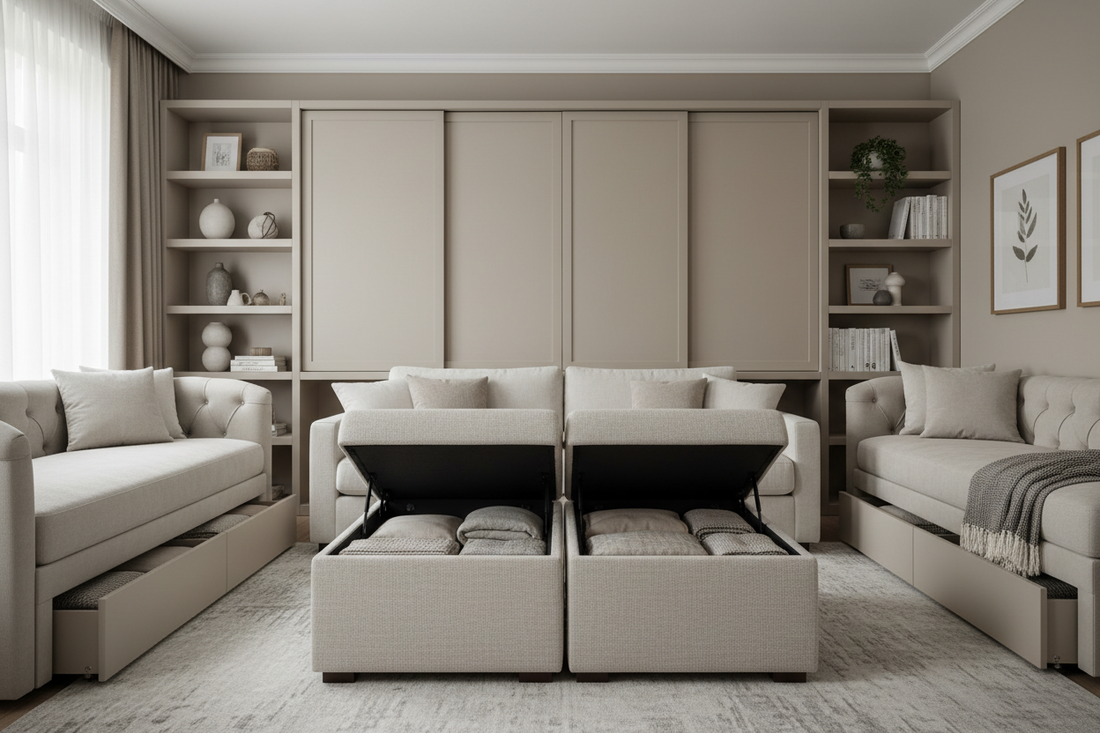 Hidden Storage Ideas for Small Homes — The Art of Storing Without Showing