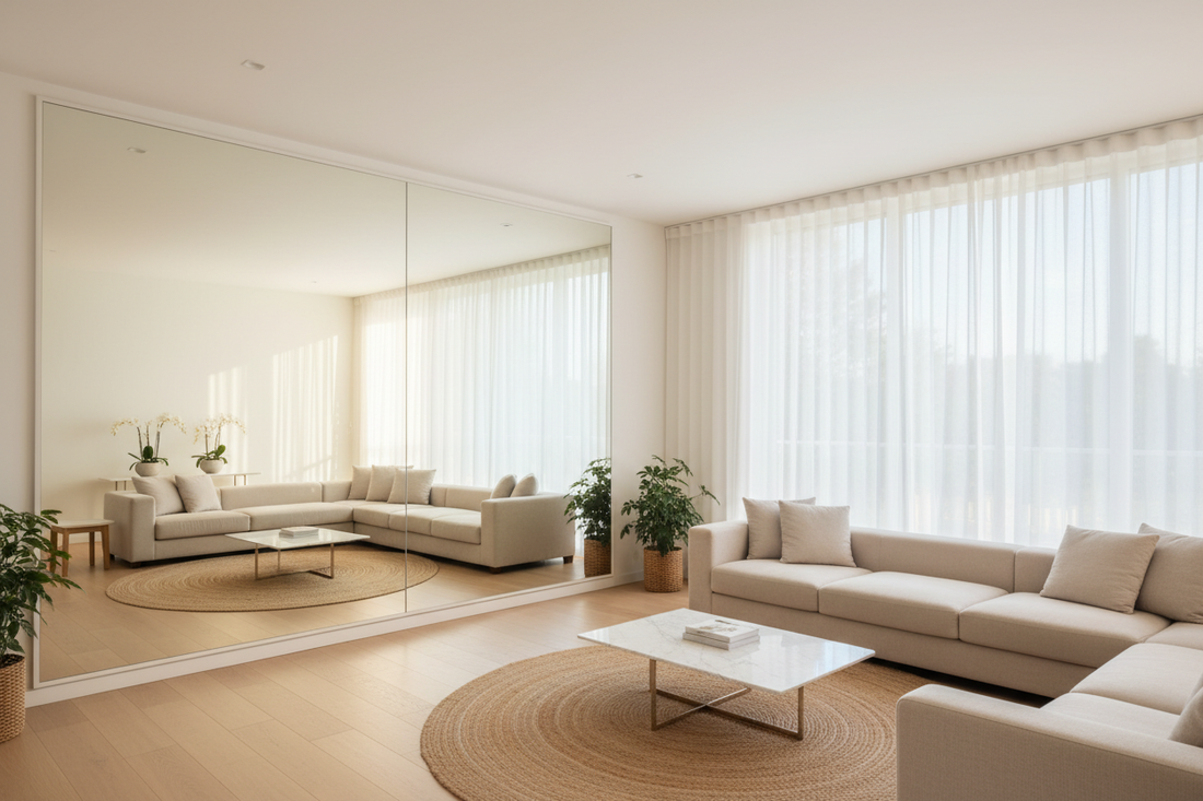 Where to Place Mirrors to Make a Room Look Bigger