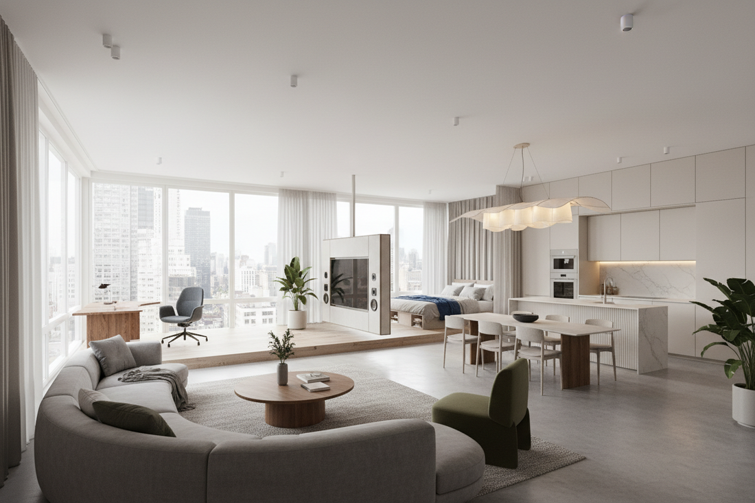 Defining Zones in Open Concept Living