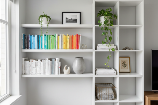 How to Style Open Shelves Without Clutter