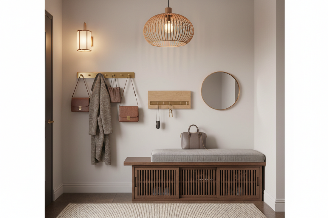 Smart Entryway Organization for Small Spaces — Maximum Function in Minimum Space