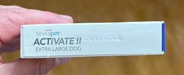 TevraPet Activate II Flea and Tick Prevention for Dogs | 4 Count | Extra Large Dogs 55+ lbs | Topical Drops | 4 Months Flea Treatment-Mewly Pet