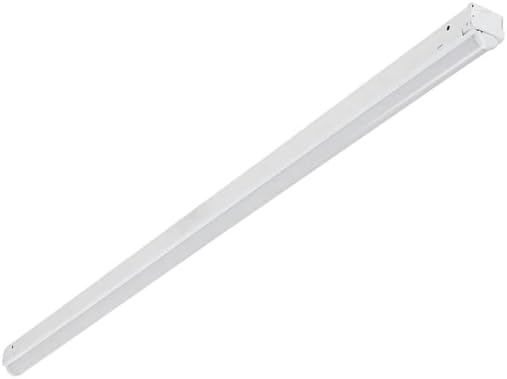 Lithonia Lighting 1 Light LED Strip Light, 4 Foot LED Ceiling Lighting Fixture, 2500 Lumens, 4000K, 80CRI, 20W, Kitchen and Garage Use (MNSL L46 1LL 120V 40K 80CRI M6)
