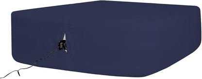 Bedecor Air Bed Sheets for Mattress Cover Removable Bed and Elastic Band Super Soft and Breathable & Deep up to 21" Blue Twin XL