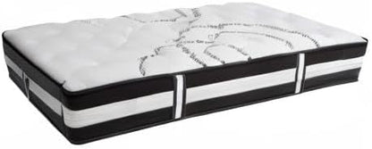 Flash Furniture Capri Comfortable Sleep 12" Hybrid Pocket Spring and Foam Mattress in a Box, Foam Pocket Spring Hybrid Mattress for Pressure Relief, Twin
