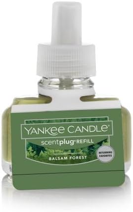 Yankee Candle Scent Plug Refill, Balsam Forest (Pack of 4)