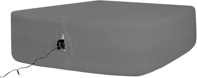 Bedecor Air Bed Sheets for Mattress Cover Removable Bed and Elastic Band Super Soft and Breathable & Deep up to 21" Dark Gray Queen