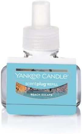 Yankee Candle ScentPlug Refill, Beach Escape (Pack of 4)