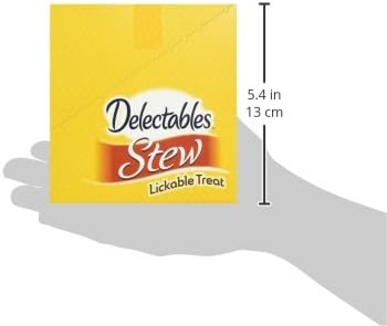 Hartz Delectables Stew Lickable Wet Cat Treats for Adult & Senior Cats, Tuna & Shrimp, 12 Count, 1.4 Ounce (Pack of 12)-Mewly Pet