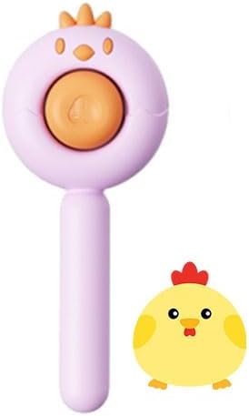 Cat Brush for Short or Long Haired Cats Dogs Rabbits, Cute Dog Brush with Release Button for Massage and Removes Loose Fur-Mewly Pet