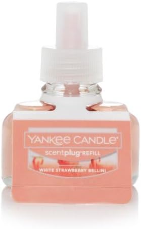 Yankee Candle ScentPlug Refill, White Strawberry Bellini (Pack of 6)