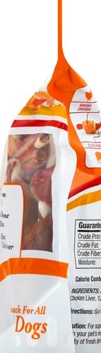 Good ‘n’ Fun Triple Flavor Kabobs Chews for All Dogs, 24 Ounces, Treat Your Dog to Chews Made from Beef Hide, Real Chicken, Pork Hide, Duck and Chicken Liver-Mewly Pet