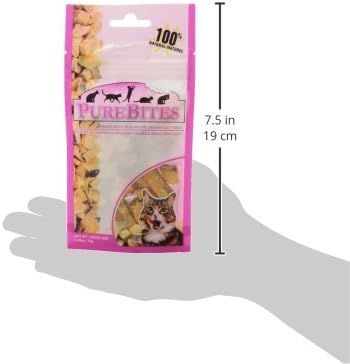 PureBites Salmon For Cats, 0.49Oz / 14G - Entry Size-Mewly Pet