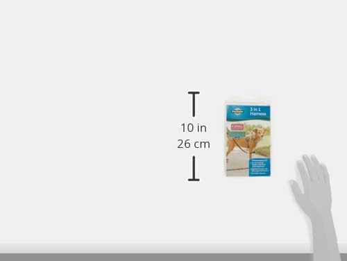 PetSafe 3 in 1 Dog Harness - No Pull Solution for Dogs - Reflective Dog Harness - Front D-Ring Clip Helps Stop Pulling - Comfortable Padded Straps - Top Handle Enhances Control - Teal - Extra Small-Mewly Pet