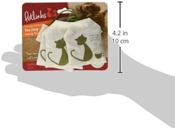 Petlinks (3 Set) Tea Zing Catnip Cat Toys - Randomly Selected Color, 3 Set-Mewly Pet
