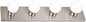 Design House 519298 Contemporary 4-Light Indoor Vanity Light Dimmable for Bathroom Bedroom Vanity Makeup, Satin Nickel