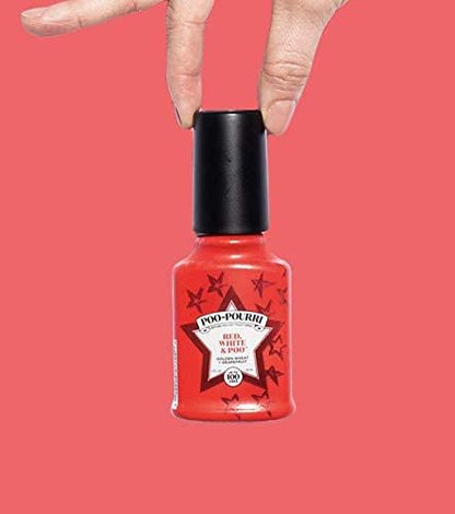 Poo-Pourri Before You Go Toilet Freedom Collection Red, White and Poo 2 Ounce, 2 Pack