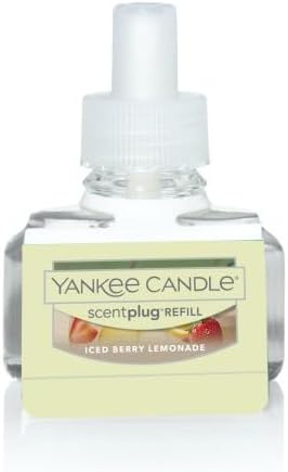 Yankee Candle Iced Berry Lemonade Electric Home Fragrance Scent Plug Refill (Pack of 6)