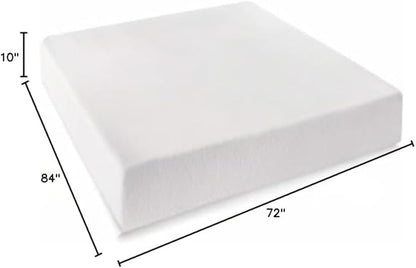 Best Price Mattress 10 Inch Cal King Mattress Bed-In-A-Box, Green Tea Memory Foam
