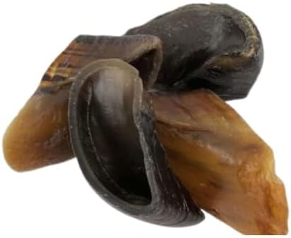 Full-Size Cow Hooves for Dogs | All-Natural Long Lasting Dog Chews | Made from Grass Fed Cattle | Tasty Treat for Oral Hygiene | Fantastic Alternative for Rawhide and Bully Sticks (100 Count)-Mewly Pet