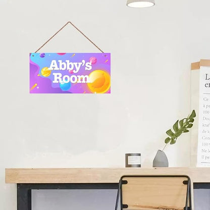 Personalized Outer Space Decor for Kids Room Boy Bedroom Space Star Posters Cute Inspirational Art Decoration for Boys Room Girls Playroom Space Nursery Décor