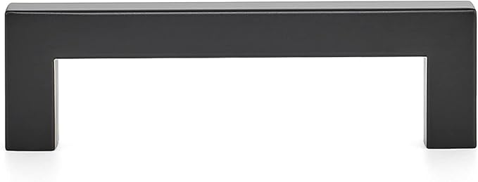 Ravinte 14 Pack 4 Inch Square Cabinet Handles Matte Black Drawer Pulls Kitchen Cabinet Hardware Cupboard Handles