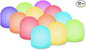 Novelty Place Color Changing Mini Nightlight, Multicolor LED Mood Lighting - Night Light for Bedroom, Bathroom, Living Room - Battery Powered (Pack of 12)