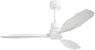 Sofucor Ceiling Fan without Lights, 52 Inch Low Profile Flush Mount Mordern Wood Ceiling Fan with Remote for Indoor Farmhouse Bedroom Living Room Outdoor Patio Porch, Reversible DC Motor, Noiseless