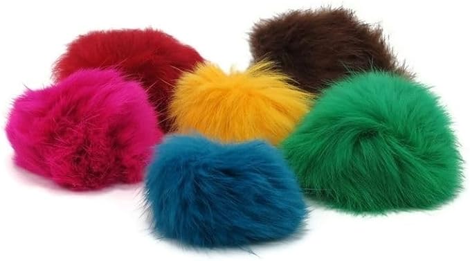 3 Count of Bat Arounds: Fur Ball Cat Toy from Da Bird-Mewly Pet