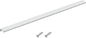 uxcell Cabinet Finger Edge Pull, 1pcs 600mm / 23.62" Aluminum Alloy Back Mount Hidden Cabinet Pulls Concealed Handle for Home Kitchen Drawer Cabinet, Silver