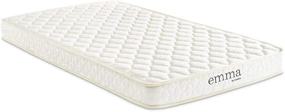 Modway Emma 6" Twin Mattress Foam Set of 2, White