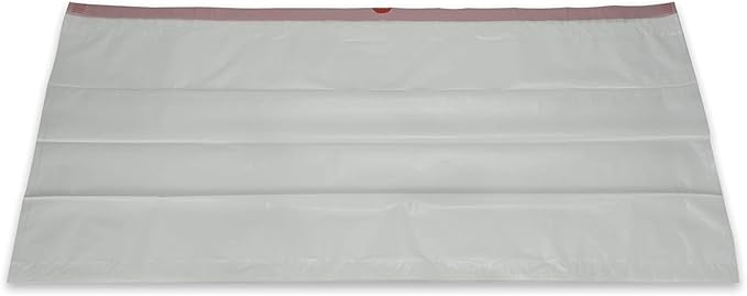 PETSWORLD Cat Litter Box Liners, Heavy Duty Litter Pan Liners Bags with Drawstring for Pet Cat Litter Tray (Unscented) (JUMBO - 45 x 18 Inches, 25 Count)-Mewly Pet