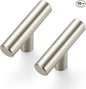 JOY DECOR 10 Pack Cabinet Knobs, Brushed Nickel Cabinet Handles, 2in Kitchen Cabient Knobs, Single Hole Drawer Knobs for Dresser Drawers