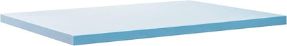 ZINUS 2 Inch Green Tea Cooling Gel Memory Foam Mattress Topper, Cooling Gel Foam, CertiPUR-US Certified, King, Blue