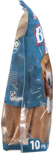 Purina Busy Bone Made in USA Facilities, Long Lasting Small/Medium Breed Adult Dog Chews, Peanut Butter Flavor - 10 ct. Pouch (Pack of 2)-Mewly Pet