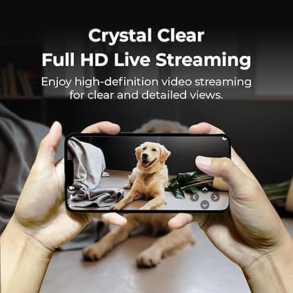 Waggle Dog Temperature Monitor & Pet Camera Bundle for RVs - Portable WiFi Cam (128GB) with Motion Alert & Remote Access | Watch Pets While Travelling-Mewly Pet