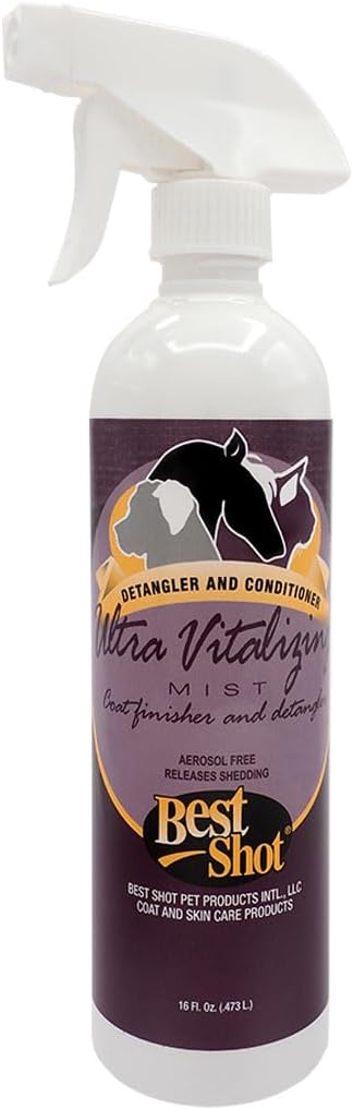 Best Shot Ultra Vitalizing Mist Detangler, 16 oz-Mewly Pet