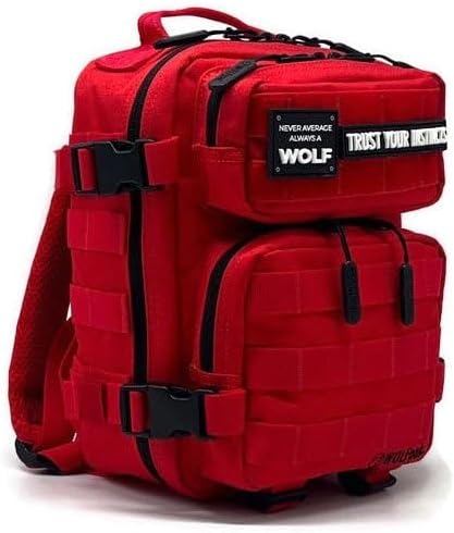 WOLFpak 9L Backpack Mini – Elite Red-Mewly Pet
