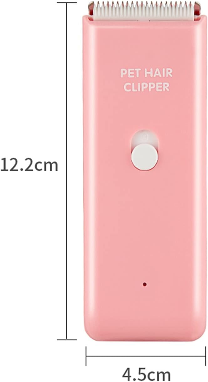Dog Cat Home Hair Waterproof Clipper Portable Electric USB Rechargeable Pet Grooming Tools Low Noise Shaver Cordless Trimmer for Small and Large Pets-Mewly Pet