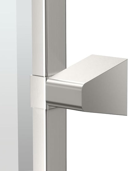 Gatco 5669FS A-Line Framed Ractangle Mirror, 32.5 Inch, Satin Nickel