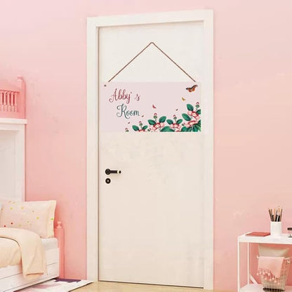 Personalized Flowers Decor for Girls Room Lovely Theme Room Decor for Nursery,Beautiful Wall Art Decor for Kids Room Boys Bedroom Little Man Cave