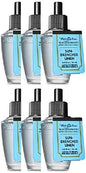 Bath and Body Works 6 Pack Sun-Drenched Linen Wallflowers Fragrance Refill 0.8 Oz.