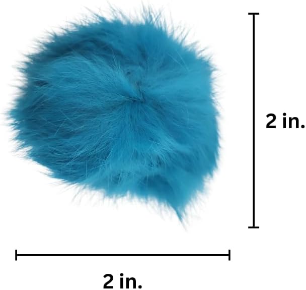 3 Count of Bat Arounds: Fur Ball Cat Toy from Da Bird-Mewly Pet