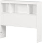 South Shore Spark Bookcase Headboard, Twin, Pure White